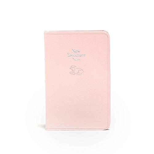 KJV Babys New Testament w/Psalms-Pink Imitation