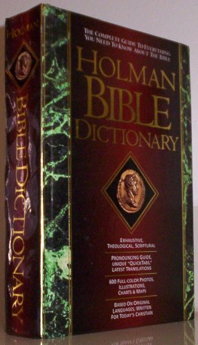 Imagen de archivo de Holman Bible Dictionary a la venta por BombBooks