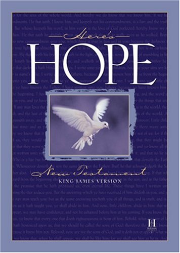 Beispielbild fr Here's Hope: New Testament (King James Version) zum Verkauf von BookHolders