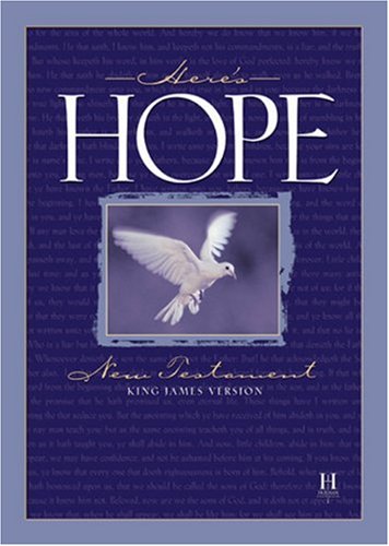 Imagen de archivo de Here's Hope: New Testament (King James Version) a la venta por BookHolders
