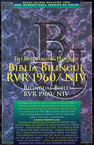 Imagen de archivo de Biblia Bilingue-PR-RV 1960/NIV a la venta por ThriftBooks-Atlanta