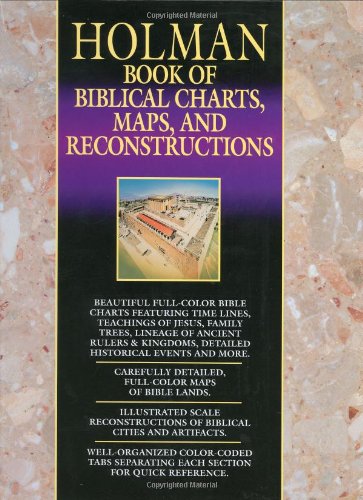 Beispielbild fr Holman Book of Biblical Charts, Maps, and Reconstructions zum Verkauf von BooksRun