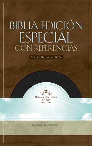 Stock image for RVR 1960 Biblia con Referencias, negro piel fabricada (Spanish Edition) for sale by Half Price Books Inc.