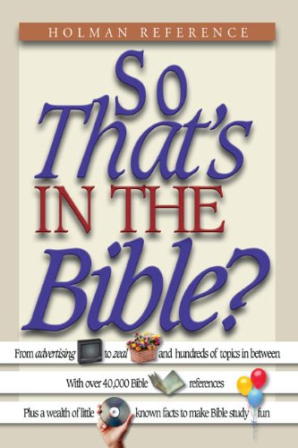 9781558194748: So That's in the Bible?