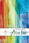 Beispielbild fr RVR 1960 Biblia de Estudio Arco Iris, borgoa piel fabricada con ndice (Spanish Edition) zum Verkauf von dsmbooks