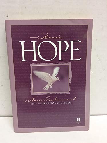 Beispielbild fr Here's Hope Bible: New International Version, New Testament zum Verkauf von Ergodebooks