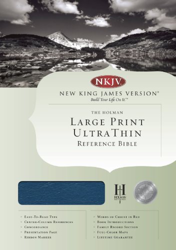 9781558196469: The Holy Bible: The New King James Version, Ultra Thin Reference, Blue Bonded Leather