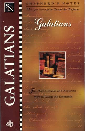 Beispielbild fr Shepherd's Notes: Galatians zum Verkauf von Wonder Book