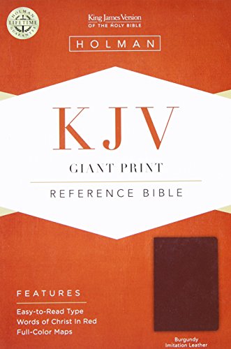 Beispielbild fr Giant Print Reference Bible-KJV zum Verkauf von ThriftBooks-Dallas