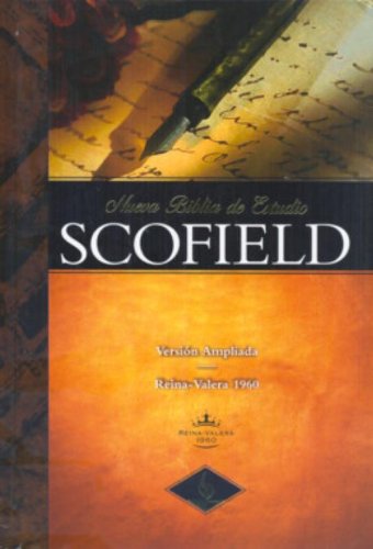 Imagen de archivo de RVR 1960 New Scofield Study Bible, Printed Hardcover (Spanish Edition) a la venta por Goodwill Southern California