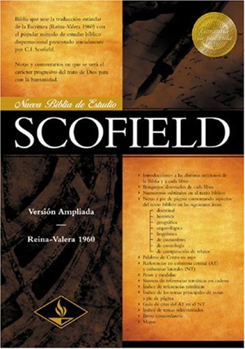 Imagen de archivo de RV 1960 New Scofield Study Bible (Printed Hardcover - Indexed) (Spanish Edition) a la venta por GF Books, Inc.