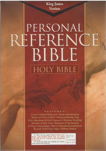 9781558198265: KJV Cornerstone Personal Reference Bible (Burgundy Bonded Leather) (King James Version)