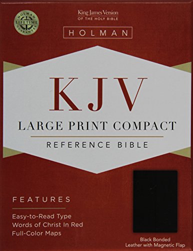 Beispielbild fr Large Print Compact Bible-KJV-Magnetic Closure zum Verkauf von ThriftBooks-Dallas