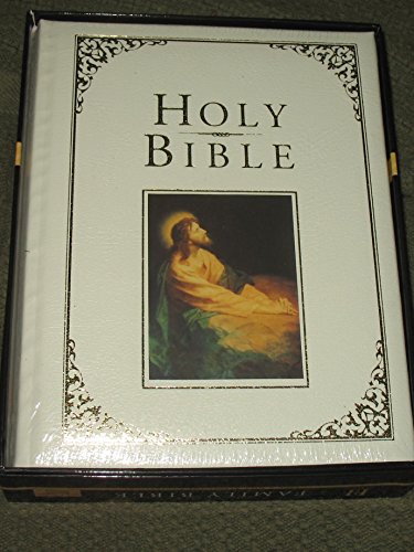 Beispielbild fr KJV Holman Family Bible Deluxe Edition (White Bonded Leather) zum Verkauf von Ergodebooks