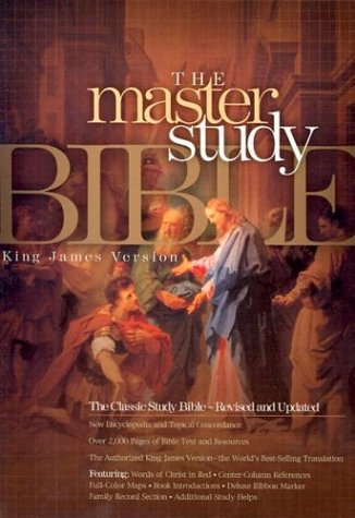 9781558198906: KJV Master Study Bible, Burgundy Hardcover