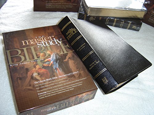9781558198920: KJV Master Study Bible, Black Bonded Leather