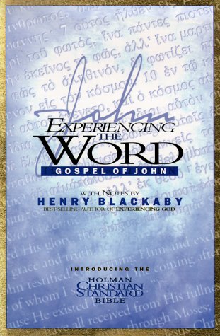 9781558199002: Hcsb Experiencing the Word Gospel of John