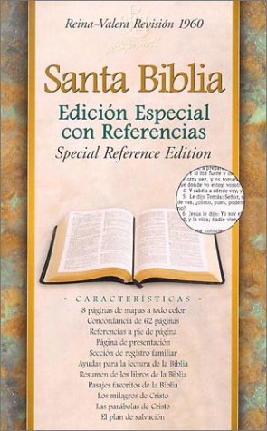 9781558199057: Santa Biblia : Edicion Especial Con Referencias : Reina-Valera Revision 1960 : Special Reference Edition : Black Bonded Leather / Holy Bible