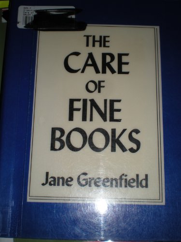 Imagen de archivo de The Care of Fine Books a la venta por Wonder Book