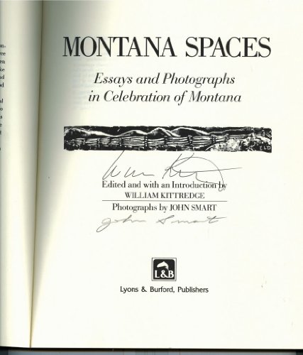 Stock image for Montana Spaces for sale by Smith Family Bookstore Downtown