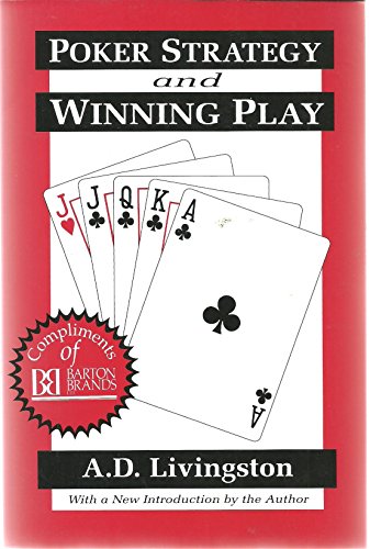 Stock image for Poker Strategy and Winning Play for sale by Wonder Book