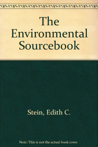 Beispielbild fr The Environmental Sourcebook zum Verkauf von Wonder Book