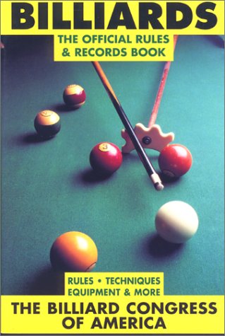 Beispielbild fr Billiards: The Official Rules and Records Book zum Verkauf von Wonder Book