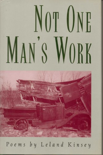 Stock image for Not One Man's Work for sale by Bookmarc's
