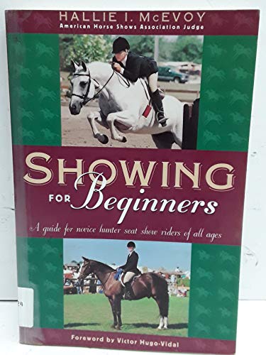 Stock image for Showing for Beginners for sale by GF Books, Inc.