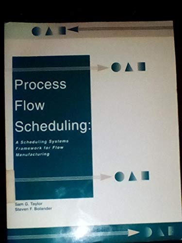 Stock image for Process Flow Scheduling for sale by PaceSetter Books