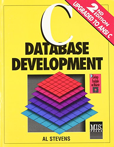 Imagen de archivo de C Database Development a la venta por BooksRun