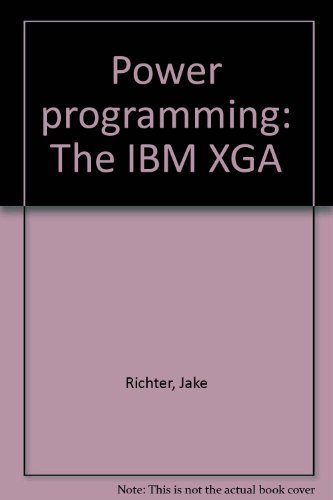 9781558282148: Power programming: The IBM XGA