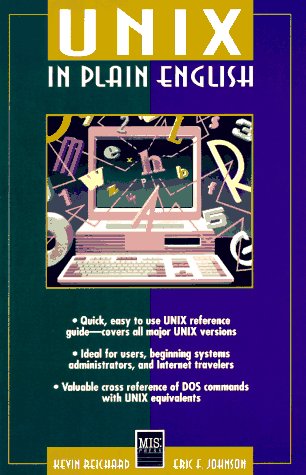 Imagen de archivo de Unix in Plain English a la venta por Wonder Book