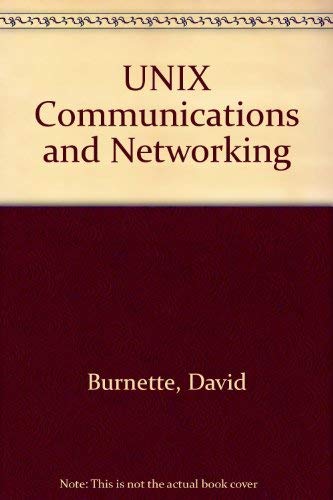Beispielbild fr Unix Communications and Networking zum Verkauf von Books From California