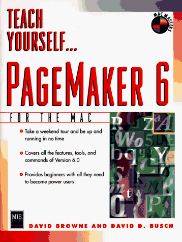Imagen de archivo de Teach Yourself.Pagemaker 6 for the Macintosh a la venta por HPB-Red