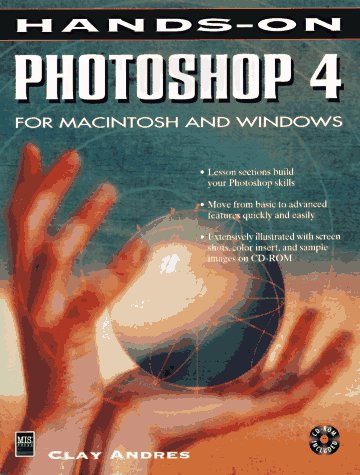 9781558285385: Hands-on Photoshop 4 for Macintosh and Windows