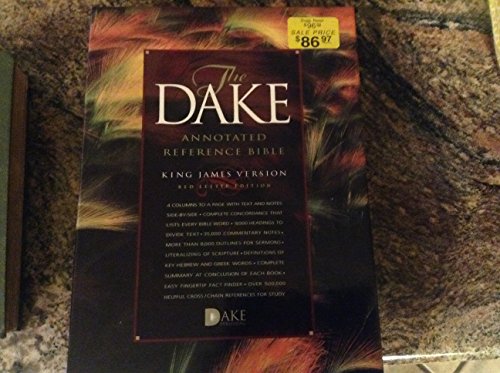 Stock image for Dake Annotated Reference Bible-KJV for sale by Half Price Books Inc.