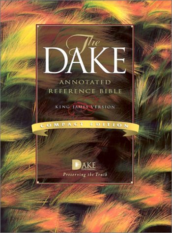 Beispielbild fr Compact Dake Annotated Reference Bible-KJV zum Verkauf von Patrico Books