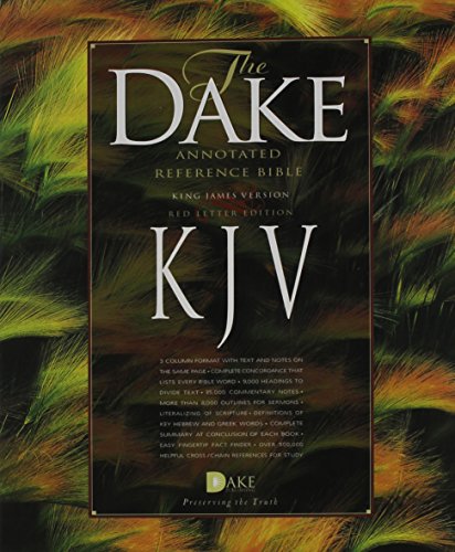 Stock image for Dake*s Annotated Reference Bible-KJV for sale by dsmbooks