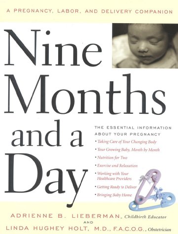 Nine Months and a Day: A Pregnancy, Labor, and Delivery Companion (9781558321502) by Adrienne B. Lieberman; Linda Hughey Holt