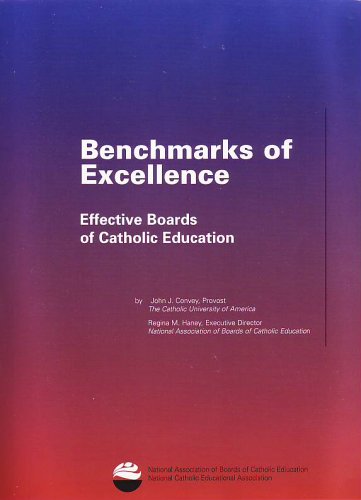 Beispielbild fr Benchmarks of Excellence zum Verkauf von Revaluation Books