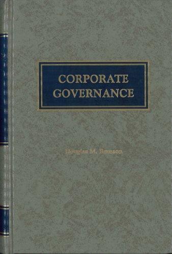 Corporate Governance/With 1995 Supplement (9781558340725) by Branson, Douglas M.
