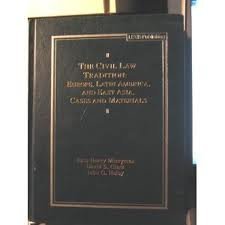 Beispielbild fr Civil Law Tradition : Europe, Latin America, East Asia: Cases and Materials, 1994 Edition zum Verkauf von Better World Books