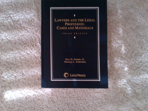 9781558342088: Lawyers and the legal profession: Cases and materials (Contemporary legal education series)