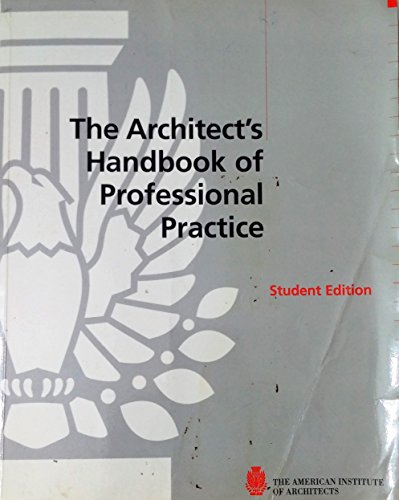 Stock image for Architect's Handbook of Professional Practice for sale by HPB-Red