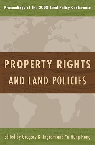 Stock image for Property Rights and Land Policies (Land Policy Series) for sale by Zoom Books Company