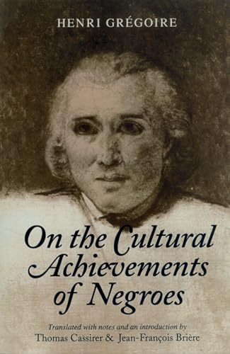 9781558490321: On the Cultural Achievements of Negroes