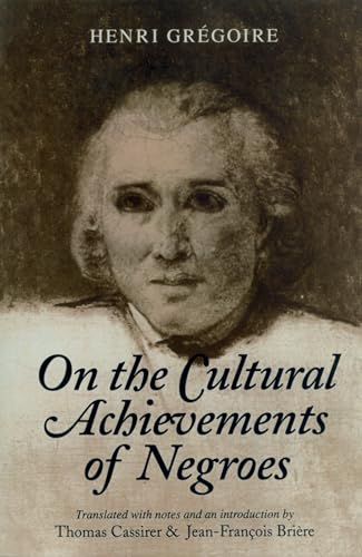 Stock image for On the Cultural Achievements of Negroes for sale by Liberty Book Shop