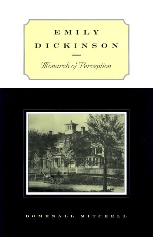 Stock image for Emily Dickinson : Monarch of Perception for sale by Better World Books