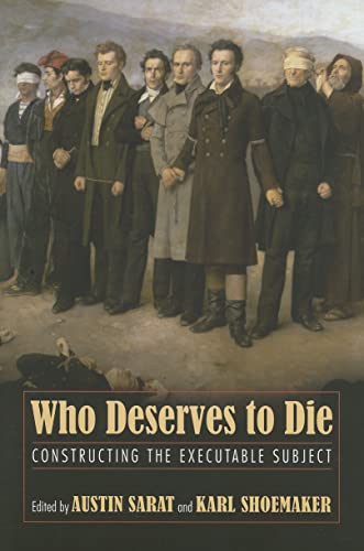 Imagen de archivo de Who Deserves to Die?: Constructing the Executable Subject a la venta por HPB Inc.